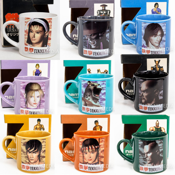 Set of 9 Tekken 2 Mug Japanimedia Store FRONT