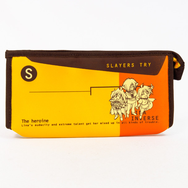 Slayers Try Pen Case [Lina / Gourry / Ameria / Zelgadiss / Filia / Zelloss] Japanimedia Store FRONT