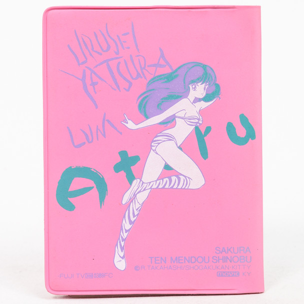 Retro RARE! Urusei Yatsura LUM Pass Card Case Holder 6 Japanimedia Store FRONT