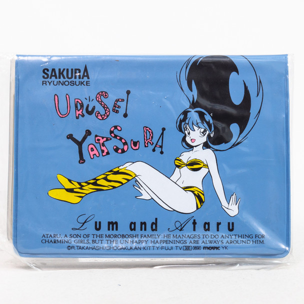 Retro RARE! Urusei Yatsura LUM Pass Card Case Holder 9 Japanimedia Store FRONT