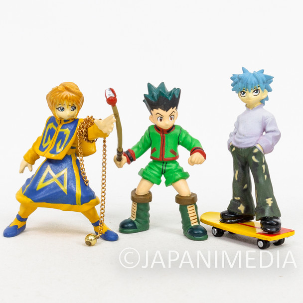 HUNTER x HUNTER Mini Figure Set [Gon / Killua / Kurapika] JAPAN Japanimedia Store FRONT