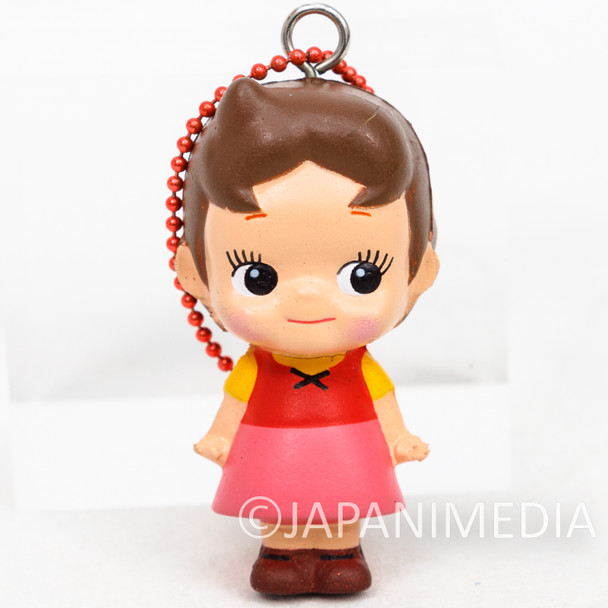 Heidi Girl of the Alps x Rose O'neill Kewpie Kewsion Squeeze Figure Ballchain Japanimedia Store FRONT
