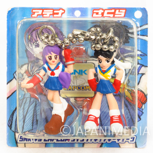 KOF Athena x Street Fighter Sakura Figure Ballchain CAPCOM SNK 2 Japanimedia Store FRONT