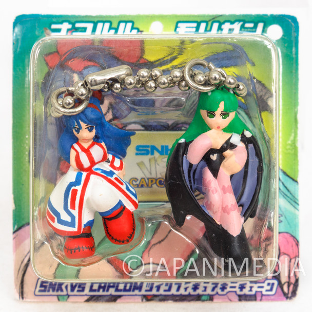 Samurai Shodown Nakoruru x Vampire Morrigan Figure Ballchain CAPCOM SNK 2 Japanimedia Store FRONT