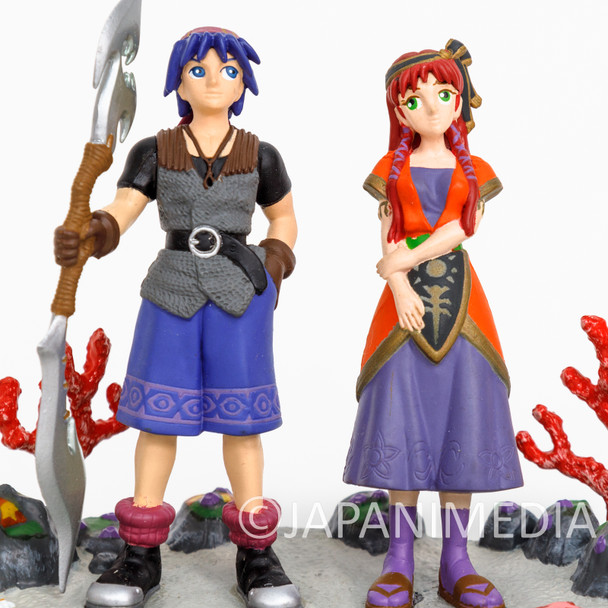 RARE! Chrono Cross Serge vs Leena Diorama Figure JAPAN GAME NOBOX Japanimedia Store FRONT