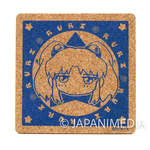 Martian Successor NADESICO Ruri Hoshino Cork Coaster [No package] Japanimedia Store FRONT
