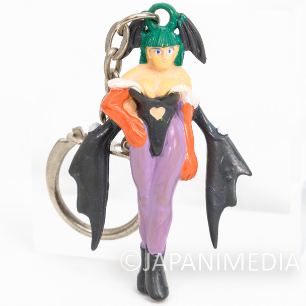 Retro RARE! Darkstalkers (Vampire) Morrigan Aensland Figure keychain Capcom Japanimedia Store FRONT