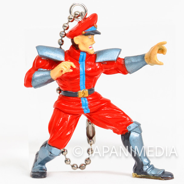 Retro RARE Street Fighter 2 Bison Mini Figure Ballchain JAPAN GAME CAPCOM Japanimedia Store FRONT