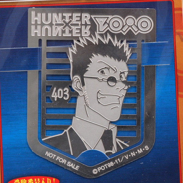 Hunter × Hunter Leorio Metal Clip JAPAN ANIME Japanimedia Store FRONT