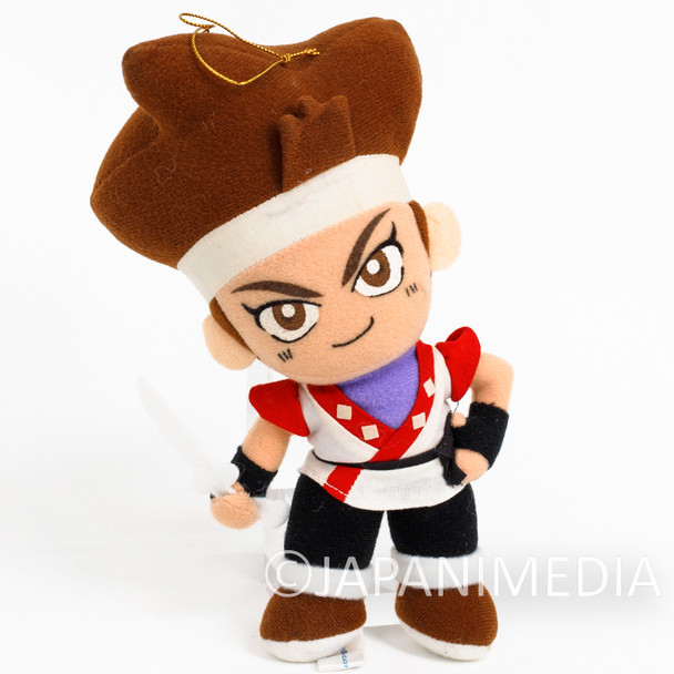 RARE! Battle Arena Toshinden Eiji Shinji 9" Plush Doll TAKARA Japanimedia Store FRONT