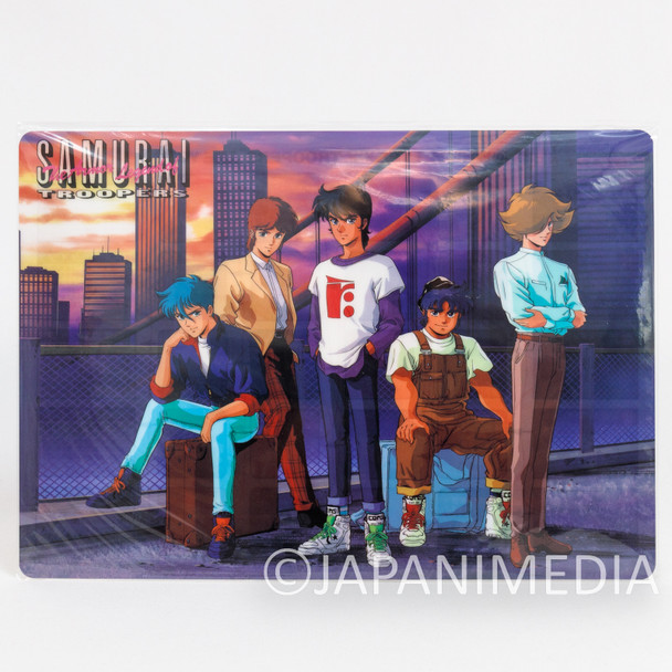 Ronin Warriors Samurai Troopers Plastic Pencil Board Pad Shitajiki #9 Japanimedia Store FRONT