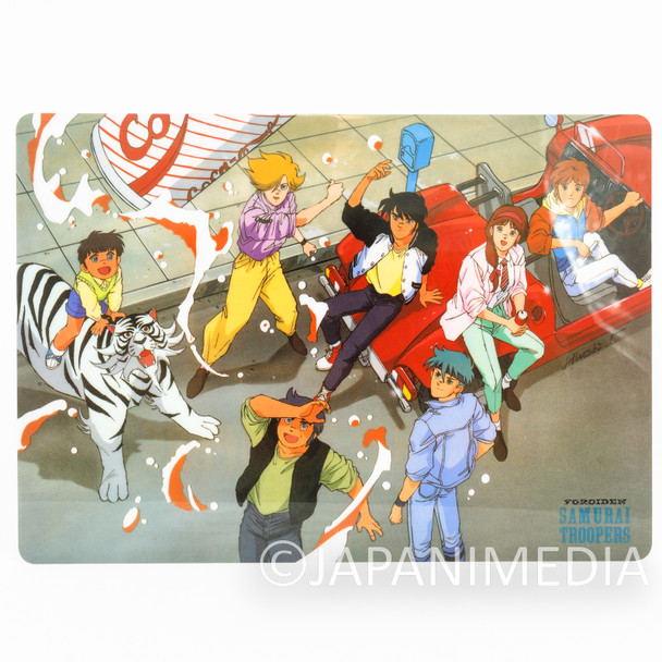 Ronin Warriors Samurai Troopers Plastic Pencil Board Pad Shitajiki #10 Japanimedia Store FRONT