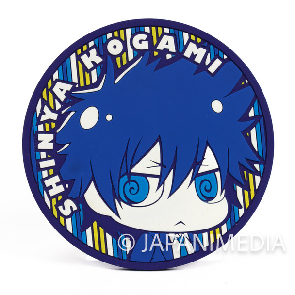 Psycho-Pass Shinya Kogami Chimi-Chara Rubber Coaster Japanimedia Store FRONT