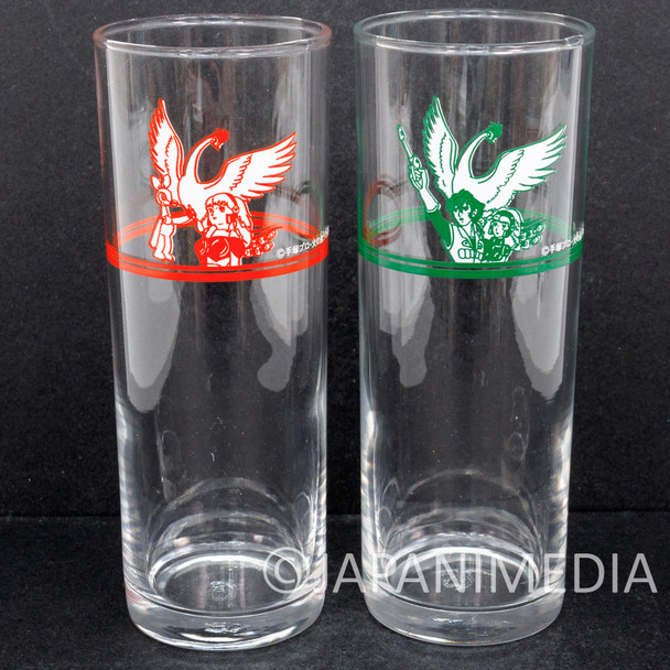 Retro Phoenix Hinotori 2772 Love Cosmozone Glass Set Tezuka Osamu JAPAN Japanimedia Store FRONT