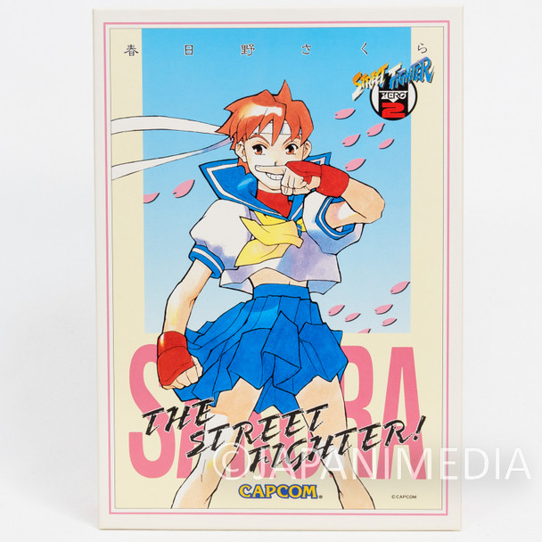 Street Fighter ZERO 2 SAKURA Jigsaw Puzzle 300peice 26x38cm Japanimedia Store FRONT