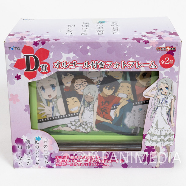 Anohana Photo Frame Music Box " Secret Base " Flower We Saw That Day Taito JAPAN Japanimedia Store FRONT