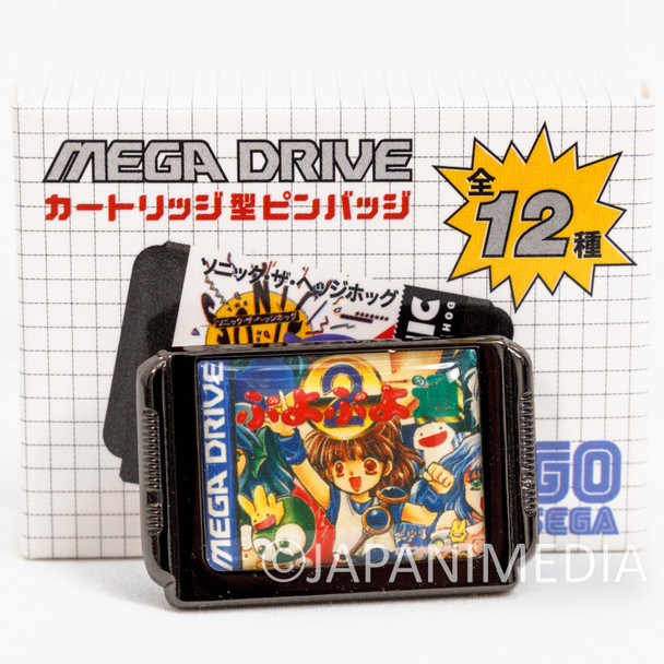 PUYO PUYO Tsu SEGA Mega Drive Cartridge-type Metal Pins Japanimedia Store FRONT
