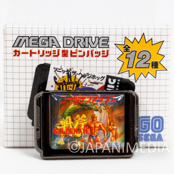 Golden Axe SEGA Mega Drive Cartridge-type Metal Pins Japanimedia Store FRONT