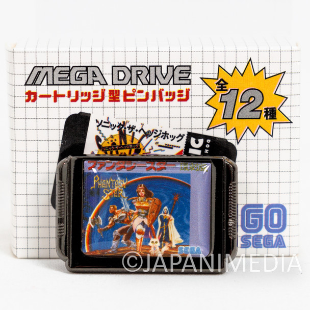 Phantasy Star SEGA Mega Drive Cartridge-type Metal Pins Japanimedia Store FRONT