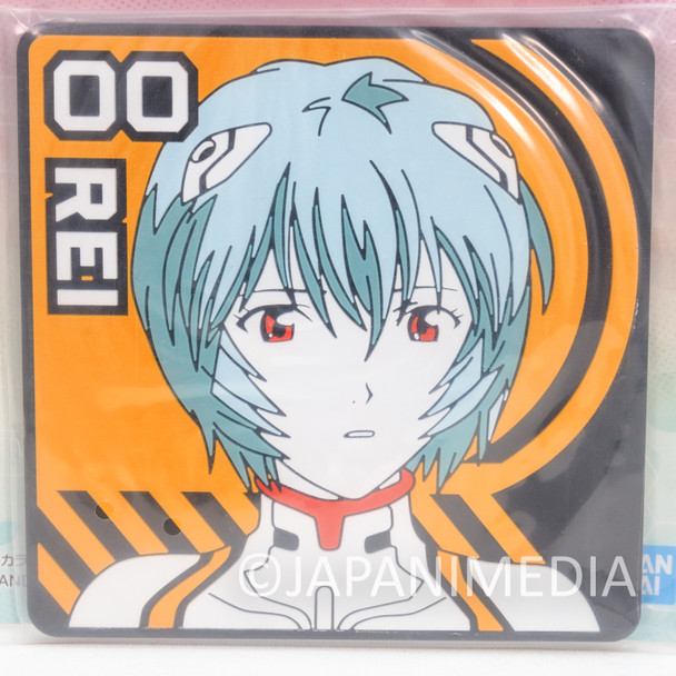 Evangelion Rei Ayanami Rubber Coaster BANDAI JAPAN Japanimedia Store FRONT