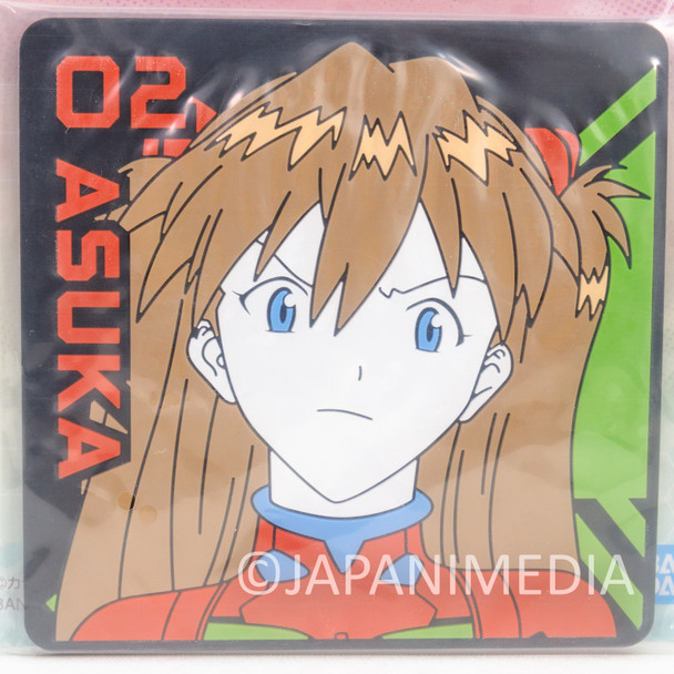 Evangelion Asuka Langley Rubber Coaster BANDAI JAPAN Japanimedia Store FRONT