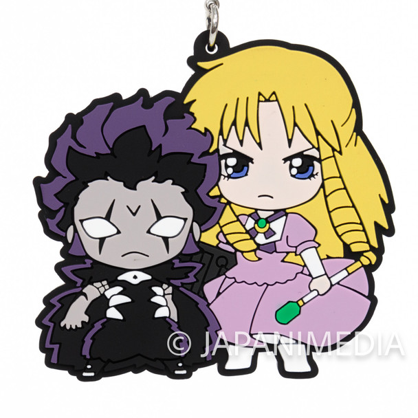 Zatch Bell! Sherry Belmont & Brago Rubber Mascot Part.2 Strap Keychain JAPAN Japanimedia Store FRONT
