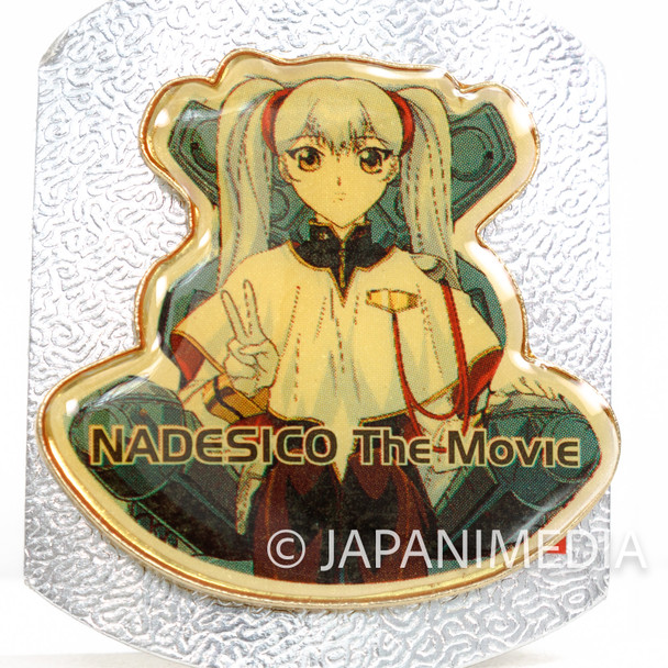 Martian Successor NADESICO Ruri Hoshino Captain Gacha-chara Pins JAPAN Japanimedia Store FRONT