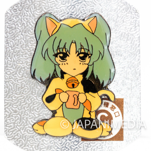 Martian Successor NADESICO Ruri Hoshino (Cat ver.) Gacha-chara Pins JAPAN Japanimedia Store FRONT