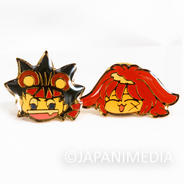 Rurouni Kenshin Kenshin Himura & Sanosuke Sagara Pins Set JAPAN Japanimedia Store FRONT