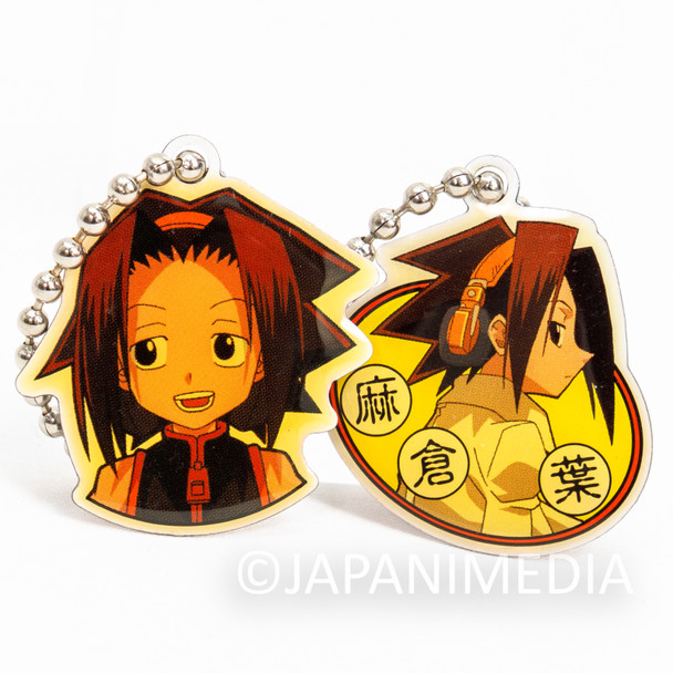 Shaman King Yoh Asakura Metal Charm Ballchain Set #2 Shonen Jump TOMY 2002 Japanimedia Store FRONT
