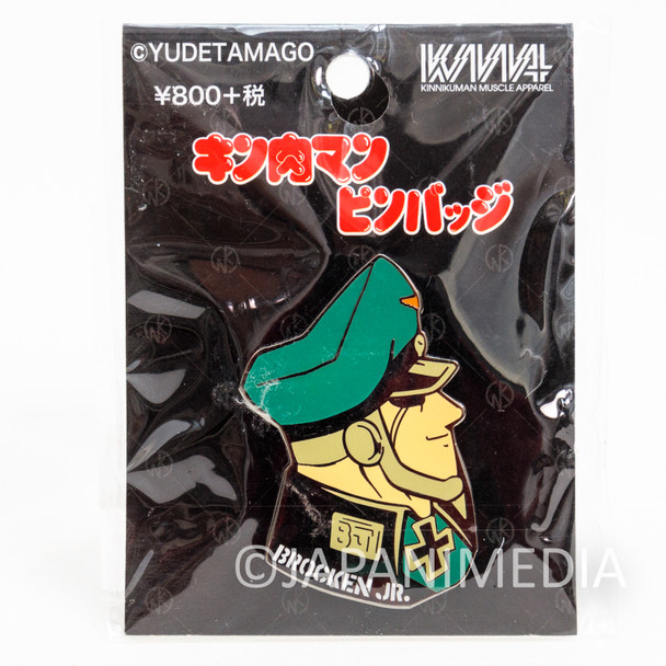 Kinnikuman Brocken Jr. Metal Pins JAPAN ULTIMATE MUSCLE Japanimedia Store FRONT