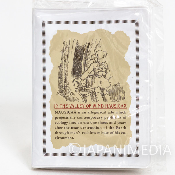 Retro RARE Nausicaa of the Valley of the Wind Pass Card Case Holder Ghibli 3 Japanimedia Store FRONT