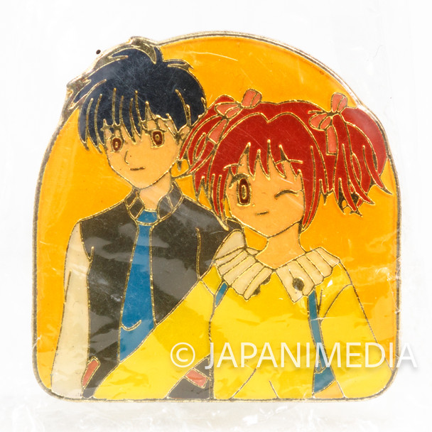 Tokyo Mew Mew Ichigo Momomiya & Masaya Aoyama Metal Pins #1 JAPAN MANGA Japanimedia Store FRONT