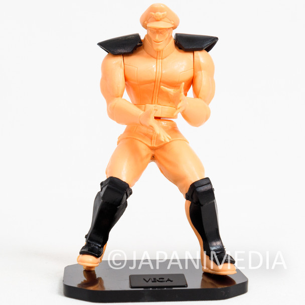 Retro RARE! Street Fighter 2 M. Bison (Vega) Mini Figure Kit BANDAI 1993 Japanimedia Store FRONT