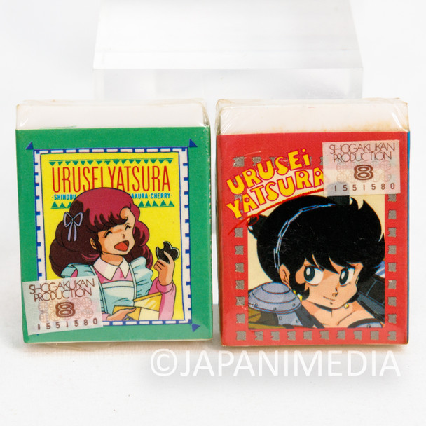 Urusei Yatsura Eraser 2pc Set #1 / Ran-chan Benten JAPAN ANIME RUMIKO TAKAHASHI Japanimedia Store FRONT