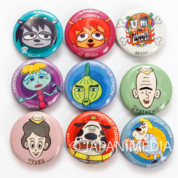 UmJammer Lammy Button badge 9pc set JAPAN ANIME GAME Japanimedia Store FRONT