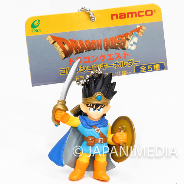 RARE Dragon Quest 3 Character Mascot Figure Ballchain Brave Hero ENIX / WARRIOR Japanimedia Store FRONT