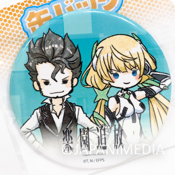 RAKUEN TSUIHOU Expelled from Paradise Angela Balzac Dingo Can Badge Pins Japanimedia Store FRONT