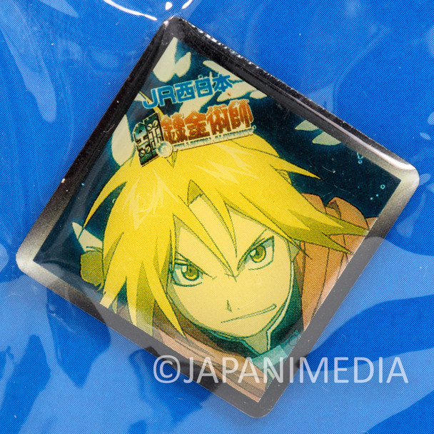 Fullmetal Alchemist Pins Edward Elric JR West JAPAN ANIME Japanimedia Store FRONT