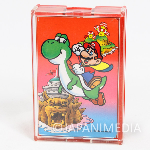 Retro RARE Super Mario World Trump Playing Cards Nintendo JAPAN FAMICOM 4 Japanimedia Store FRONT
