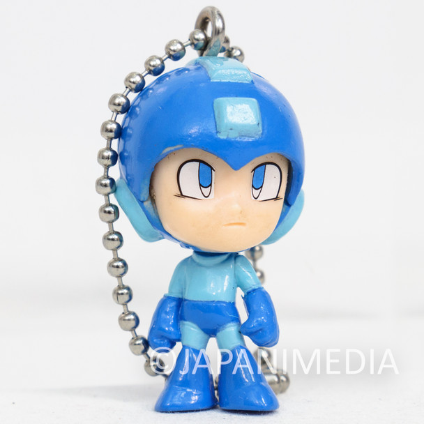 RARE! MEGA MAN Mascot Figure Ballchain CAPCOM ROCKMAN Japanimedia Store FRONT