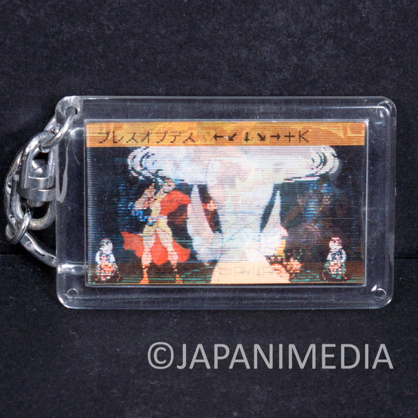 Darkstalkers (Vampire) Donovan Hologram Picture Plate Keychain Capcom JAPAN Japanimedia Store FRONT