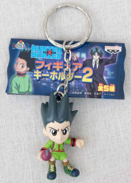 HUNTER x HUNTER Gon Freecss Mini Figure Key Holder Chain Banpresto 2 JAPAN ANIME