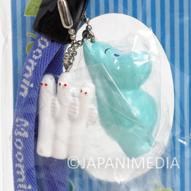 Moomin Moomintroll & Nyoro Nyoro Figure Strap JAPAN ANIME MANGA Japanimedia Store FRONT