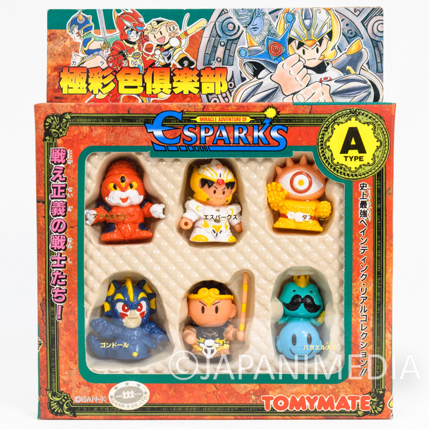 Miracle Adventure of Esparks Colorful Club Figure Set A JAPAN MANGA Japanimedia Store FRONT