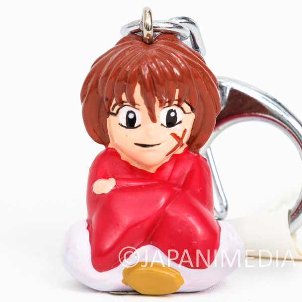 Rurouni Kenshin Himura Kenshin Sitting Figure Keychain JAPAN ANIME MANGA Japanimedia Store FRONT