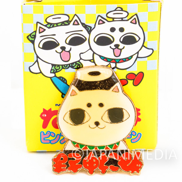 Retro RARE! Nekojiru Nekogami-sama Metal Pins Japanimedia Store FRONT