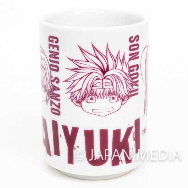 SAIYUKI Yunomi Japanese Tea Cup Gojyo Hakkai Sanzo Goku Movic Japanimedia Store FRONT