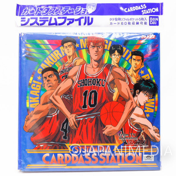 Retro RARE! Slam Dunk Card Carddass Holder BANDAI /Hold 60 cards Japanimedia Store FRONT