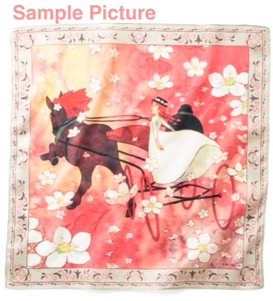 Anne of Green Gables Felissimo Cotton Famous Scene Scarf JAPAN ANIME Japanimedia Store FRONT